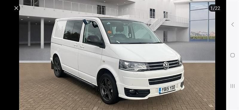 White Used 2015 VW T5 Sportline Van | £11,990 (Fair price) - Image 1/2