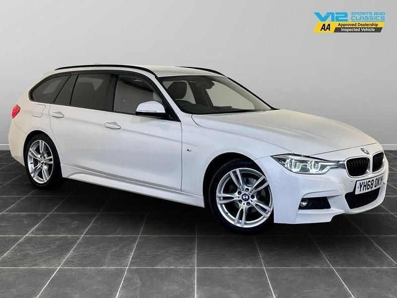 White Used 2019 BMW 318 M Sport Estate | £11,495 (Super price) - Image 1/2