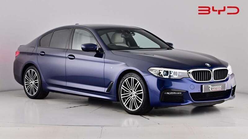 Blue Used 2020 BMW 520 M Sport Sedan | £19,990 (Super price) - Image 1/4