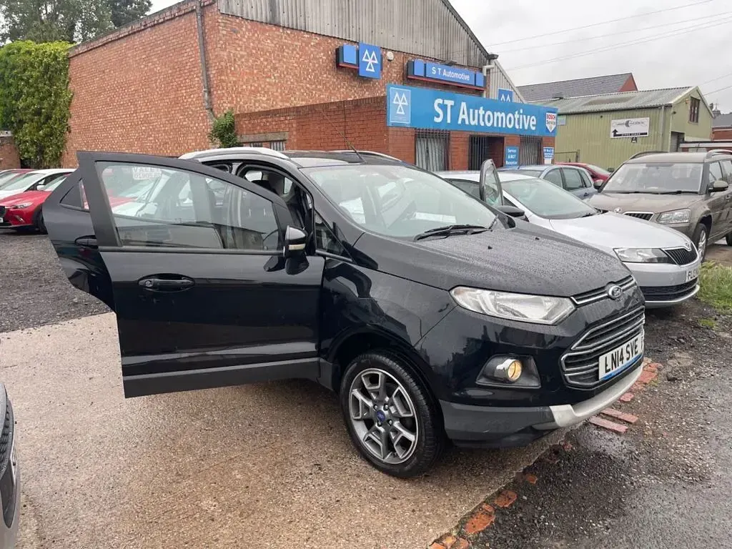 Used Ford Ecosport Titanium 112 HP (82 kW) 2014 Black SUV