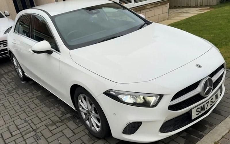 Used Mercedes A180 Executive 116 HP (85 kW) 2019 White Hatchback