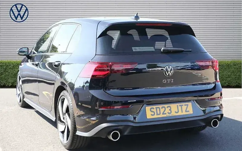 Used VW Golf VIII GTI 245 HP (180 kW) 2023 Black Hatchback
