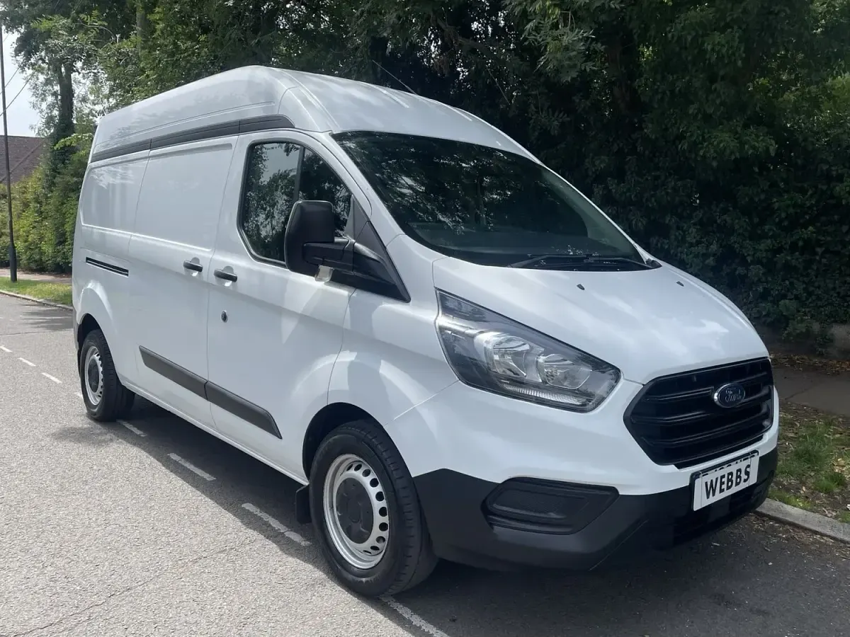 Used Ford Transit Custom 130 HP (95 kW) 2019 White Van