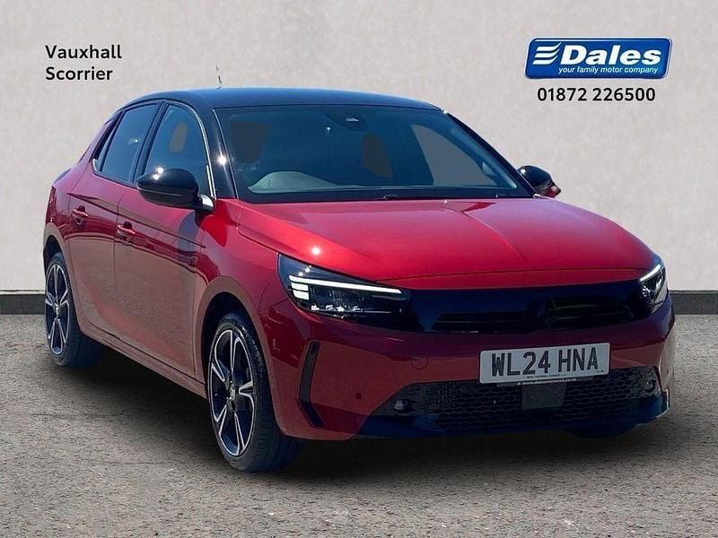 Crimson red Used 2024 Vauxhall Corsa Hatchback | £16,490 (A bit pricey) - Image 1/4