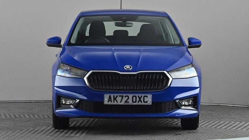 Used Skoda Fabia Comfort 110 HP (80 kW) 2022 Blue Hatchback
