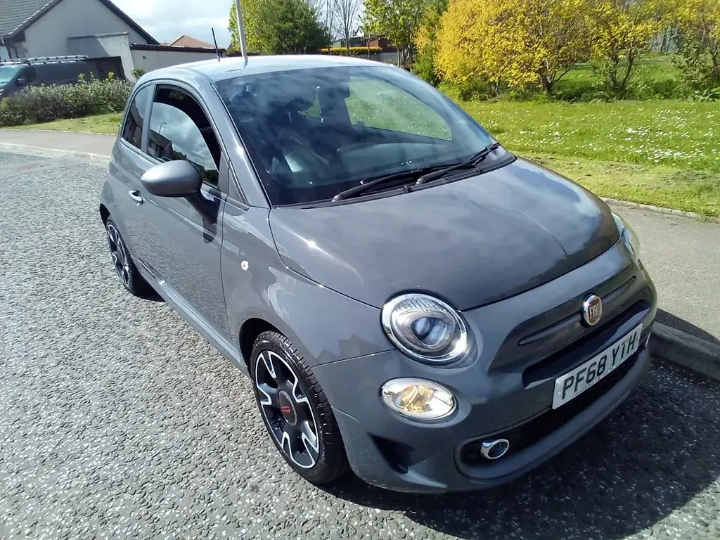 Used Fiat 500S S 69 HP (50 kW) 2018 Grey Hatchback
