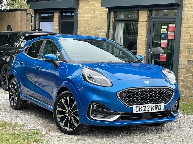 Blue Used 2023 Ford Puma ST-Line Hatchback | £12,490 (Super price) - Image 1/4