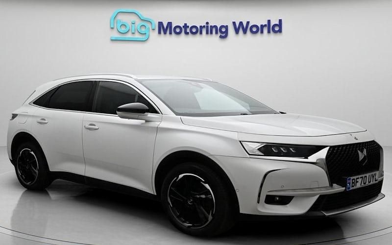 Used DS Automobiles DS7 Crossback Prestige 300 HP (220 kW) 2021 White SUV
