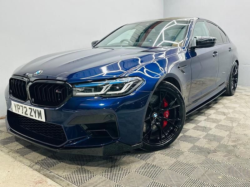 Blue Used 2022 BMW M5 Competition Edition Sedan | £55,490 (Fair price) - Image 1/4