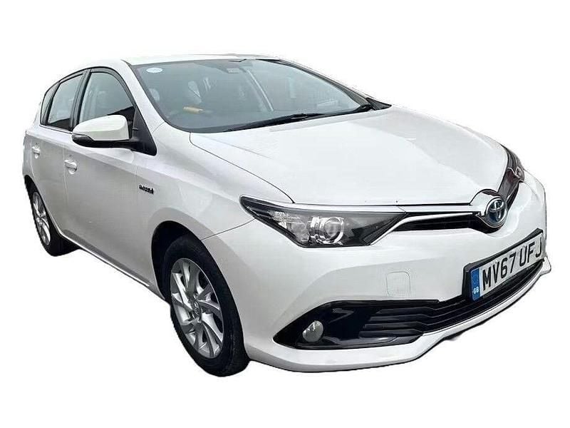 Used Toyota Auris Hybrid 2017 White Hatchback