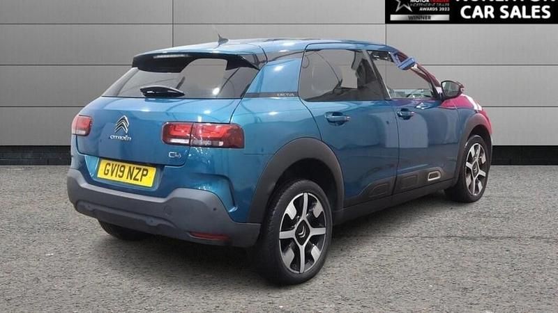 Used Citroën C4 Cactus Flair 110 HP (80 kW) 2019 Blue Hatchback