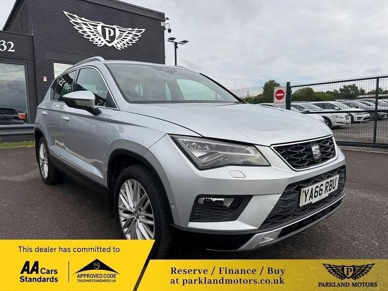 Silver Used 2016 Seat Ateca 4Drive SUV | £10,595 (Fair price) - Image 1/4