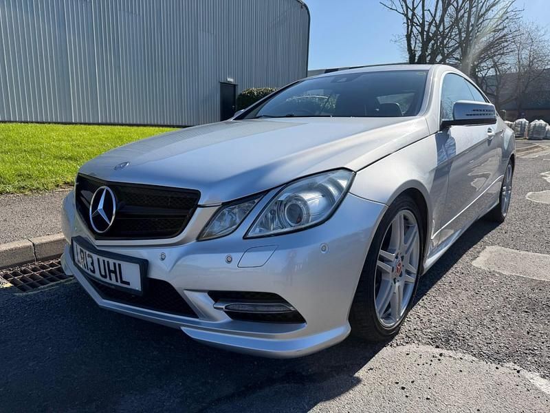 Used Mercedes E250 2013 Silver Coupe