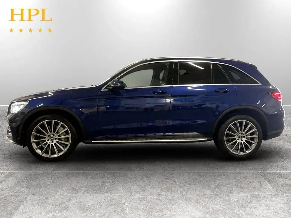 Used Mercedes GLC300 AMG line 245 HP (180 kW) 2019 Blue SUV