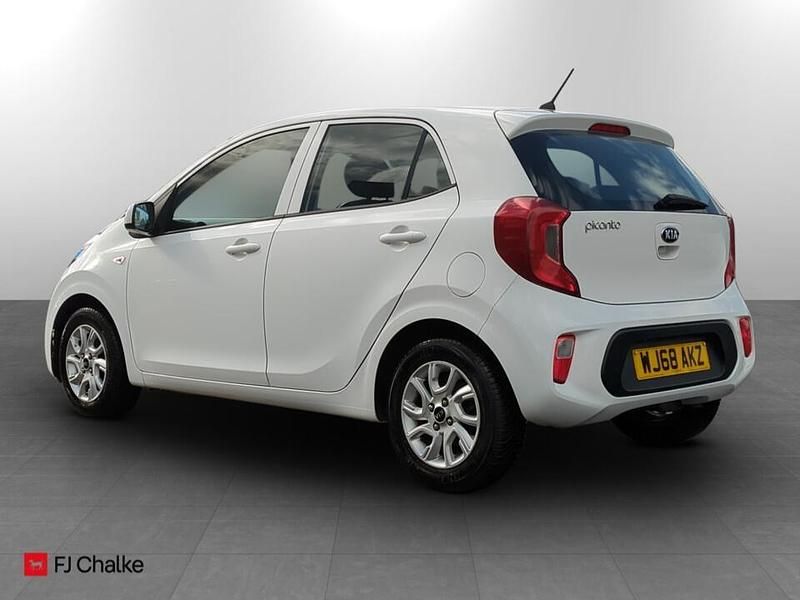 Used Kia Picanto 83 HP (61 kW) 2018 White Hatchback
