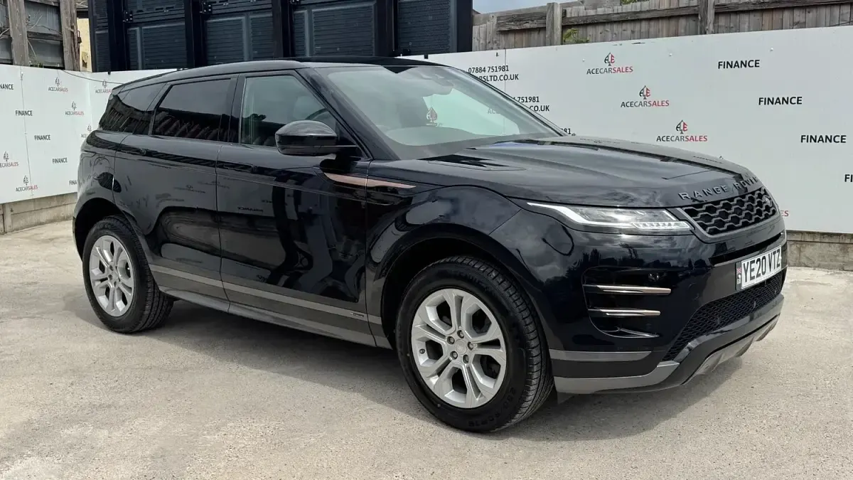 Used Land Rover Range Rover evoque R-Dynamic 2020 Black SUV