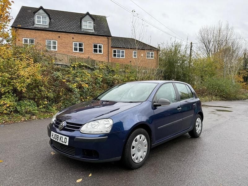 Blue Used 2008 VW Golf VI S Hatchback | £1,495 (Good price) - Image 1/4