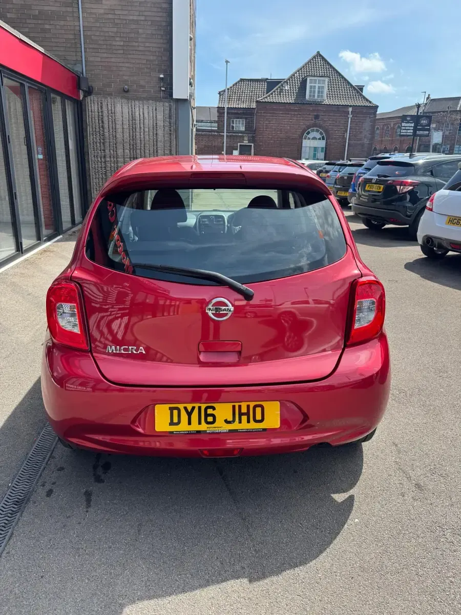 Used Nissan Micra Acenta 2016 Red Hatchback