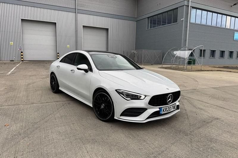 White Used 2020 Mercedes CLA220 AMG Line Premium Plus Sedan | £22,995 (Fair price) - Image 1/1