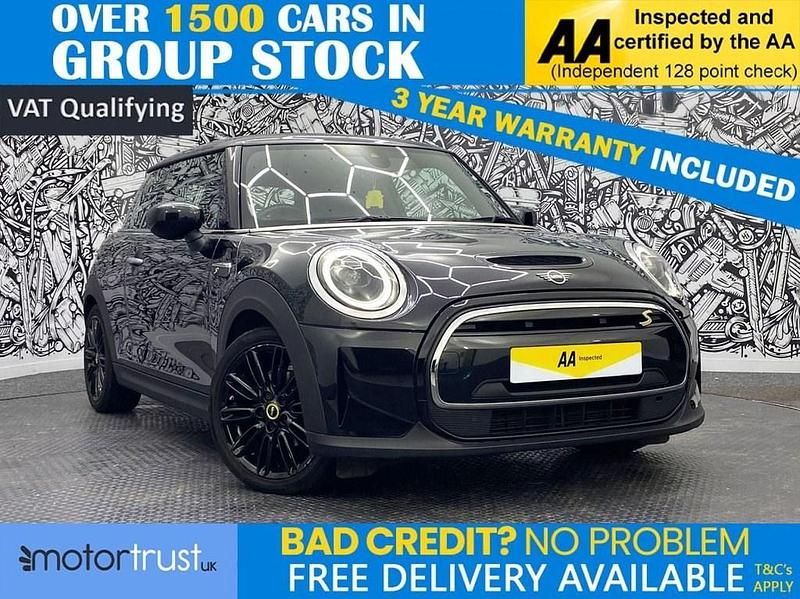 Black Used 2022 Mini Cooper SE Hatch Hatchback | £14,295 (Good price) - Image 1/2