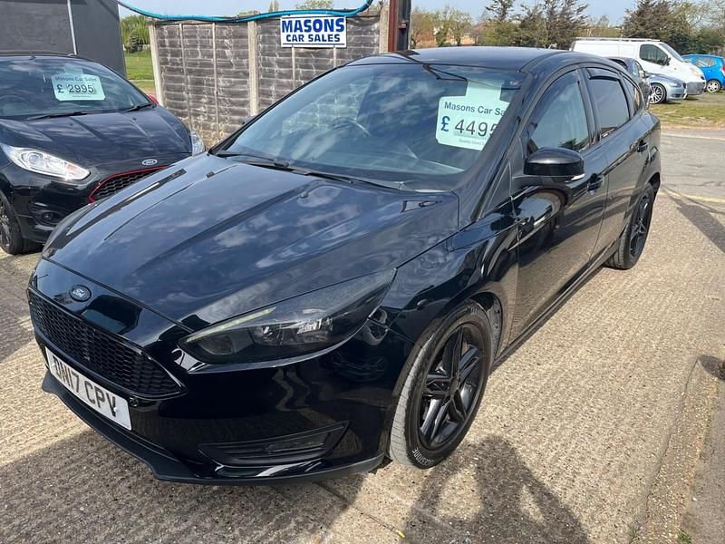 Used Ford Focus Zetec 2017 Black Hatchback