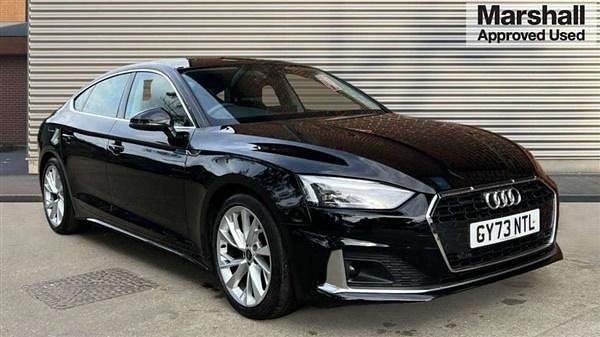Black Used 2023 Audi A5 Sport Coupe | £24,840 (Super price) - Image 1/4