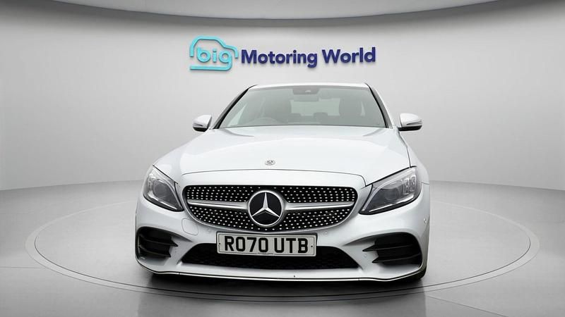 Used Mercedes C200 AMG Line Premium 2020 Silver Sedan