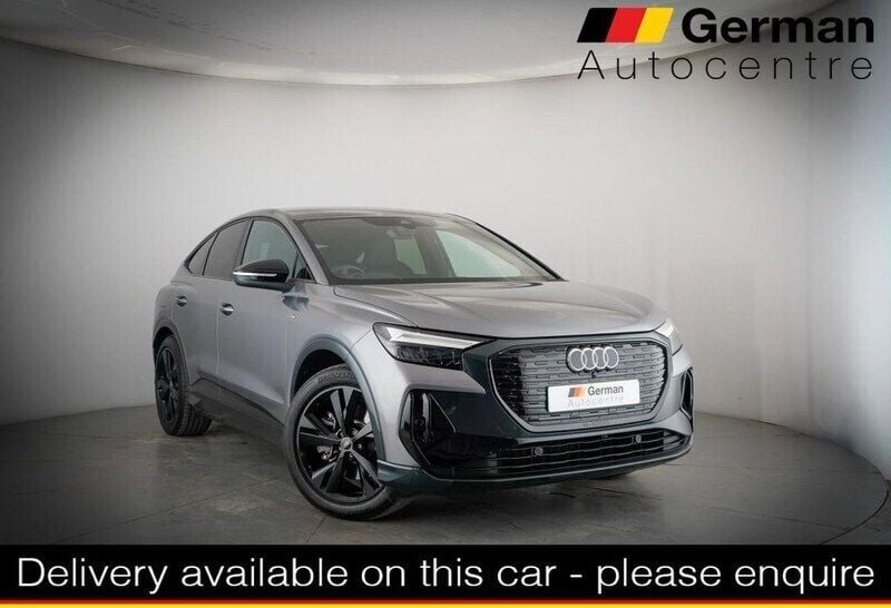 Grey Used 2023 Audi Q4 Sportback e-tron S-Line SUV | £31,800 - Image 1/3