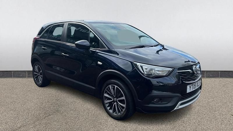 Used Vauxhall Crossland X Elite 110 HP (80 kW) 2019 Blue SUV