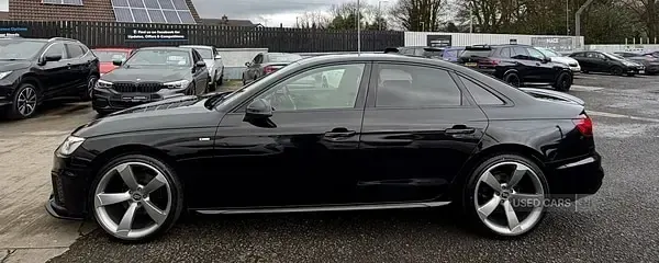 Used Audi A4 Black Edition 163 HP (119 kW) 2021 Black Sedan