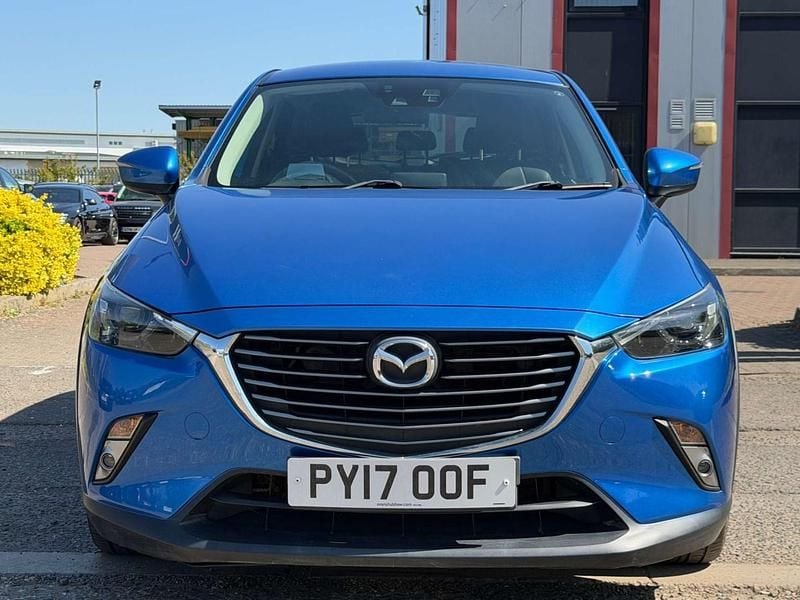 Begagnad Mazda CX-3 Inclusive 105 HK (77 kW) 2017 Blå SUV
