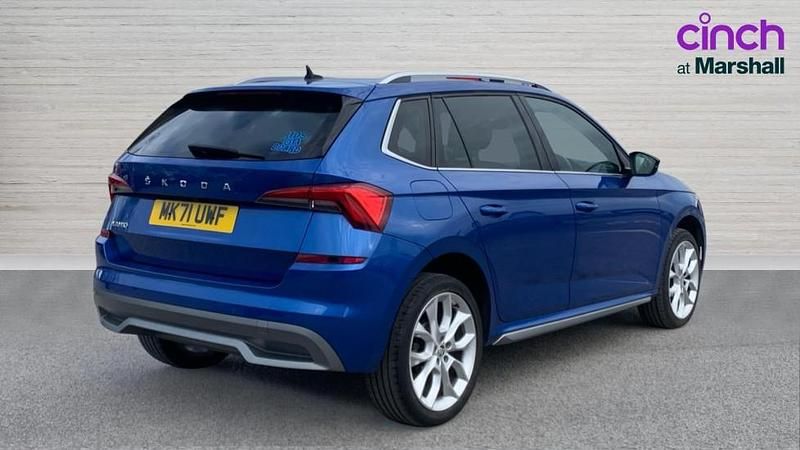 Gebraucht Skoda Kamiq SE L 150 PS (110 kW) 2021 Blau SUV
