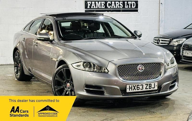 Grey Used 2013 Jaguar XJ Luxury Sedan | £6,499 (Good price) - Image 1/3