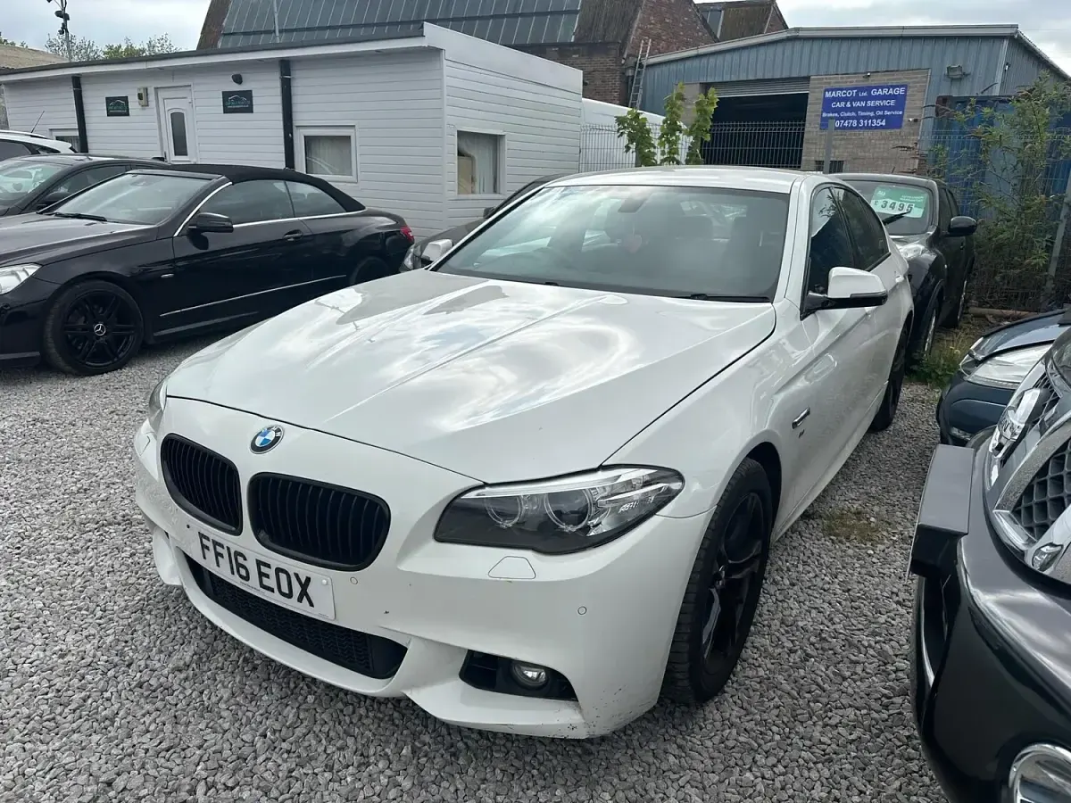 Used BMW 520 M Sport 2016 White Sedan