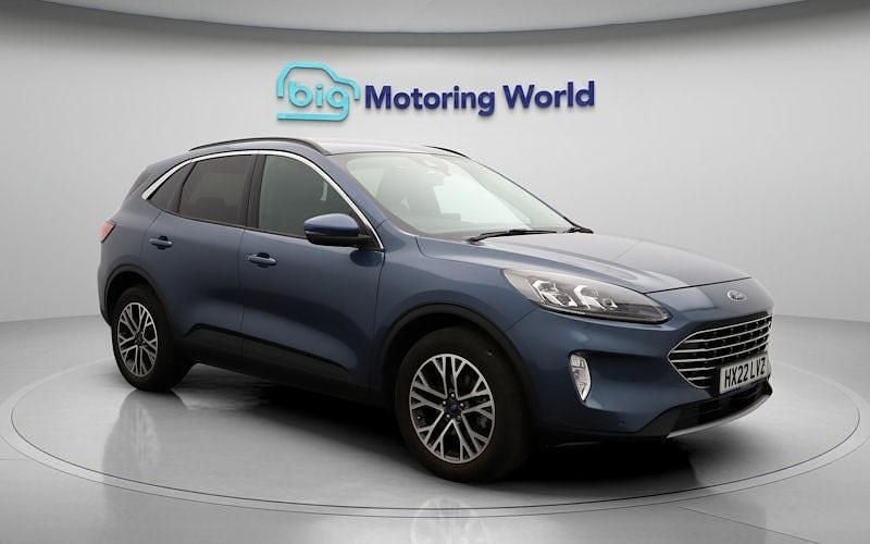 Blue Used 2022 Ford Kuga Titanium SUV | £17,200 (Good price) - Image 1/4