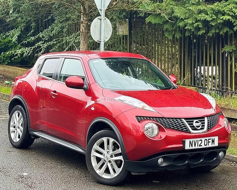 Used Nissan Juke Tekna 117 HP (86 kW) 2012 Red SUV