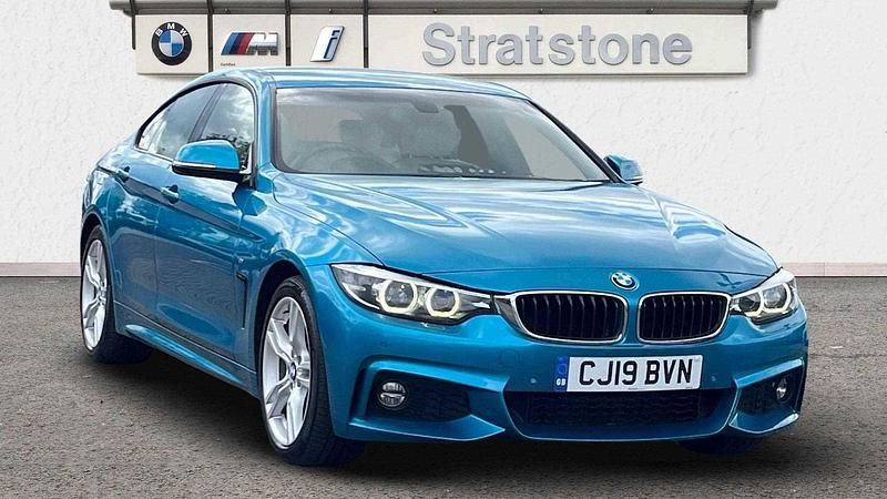 Blue Used 2019 BMW 420 Gran Coupé M Sport Coupe | £16,999 (Fair price) - Image 1/3