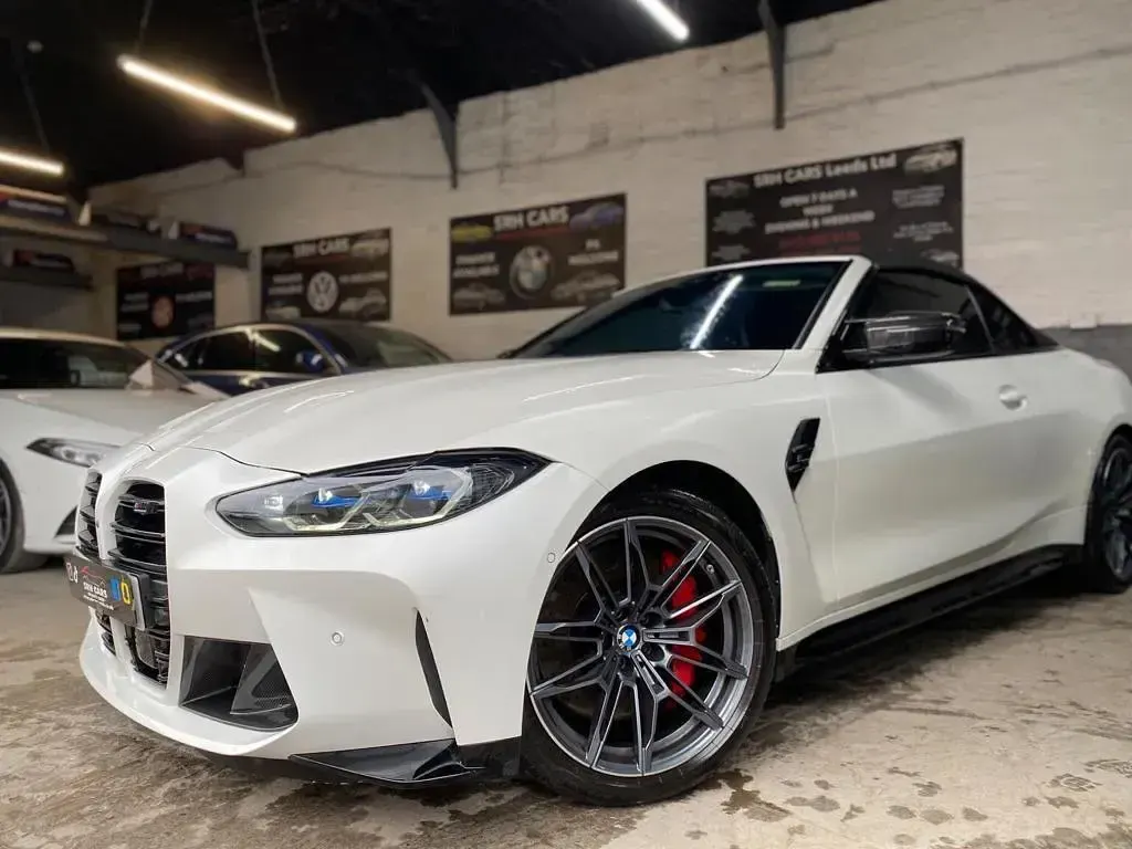 Used BMW M4 Cabriolet Competition Edition 503 HP (369 kW) 2022 White Cabriolet