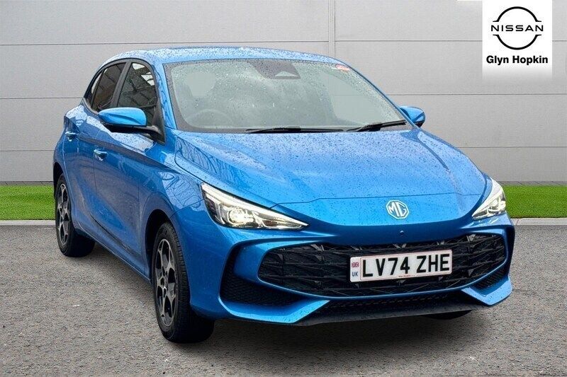 Blue Used 2024 MG MG3 Trophy Hatchback | £19,320 (Fair price) - Image 1/4