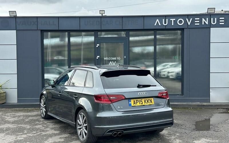 Used Audi A3 Sportback S-Line 150 HP (110 kW) 2015 Grey Hatchback