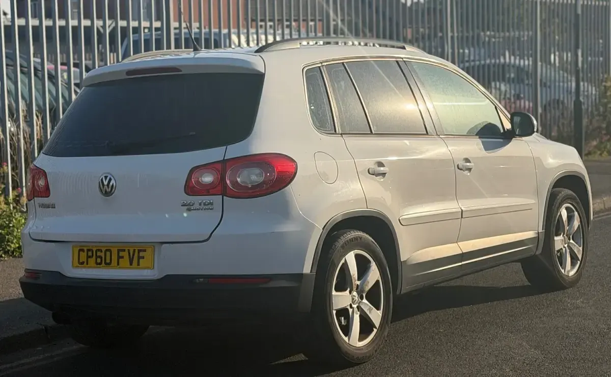 Used VW Tiguan 138 HP (101 kW) 2010 White SUV
