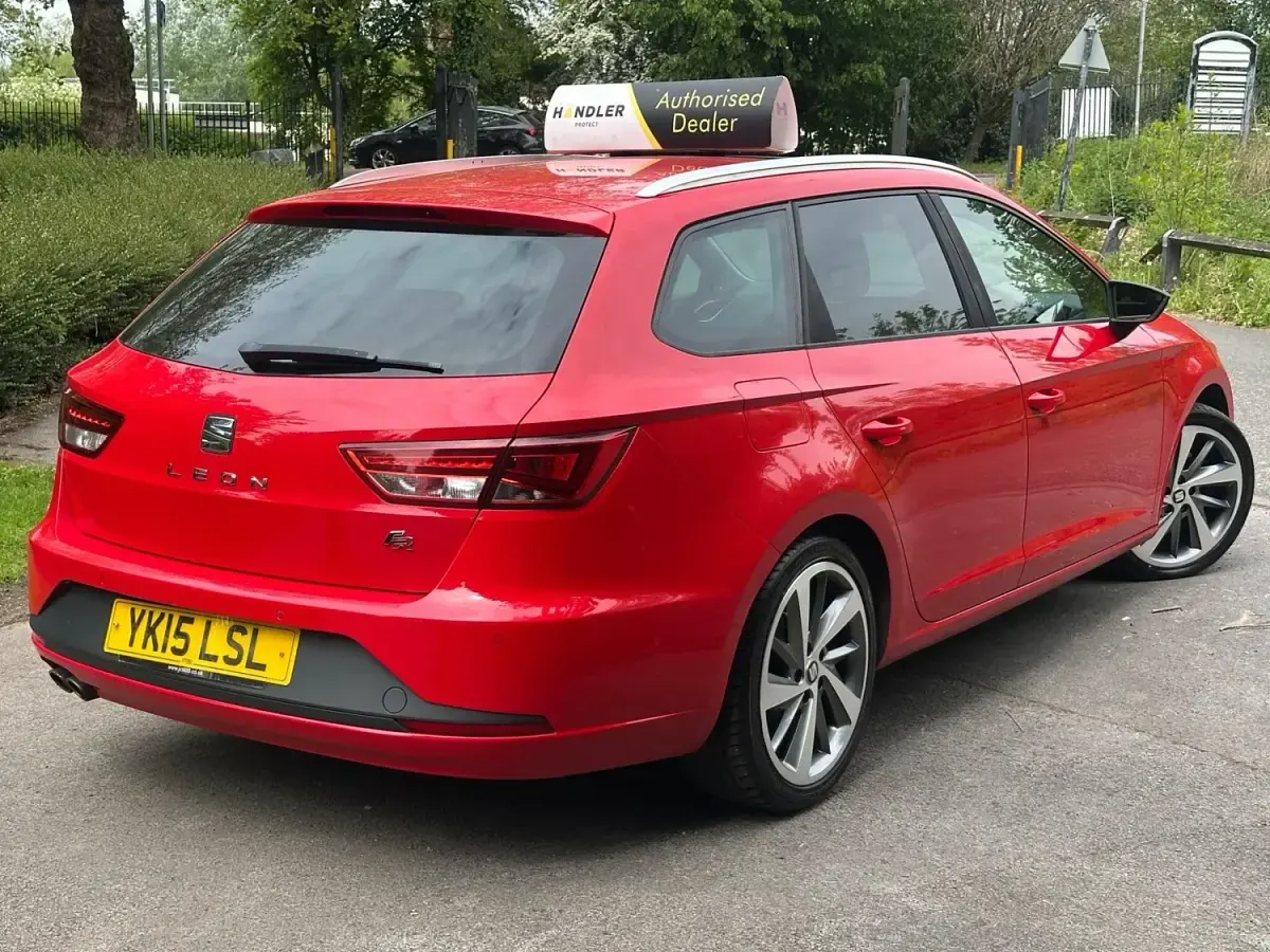 Second-hand Seat Leon FR 2015 Roșu Break