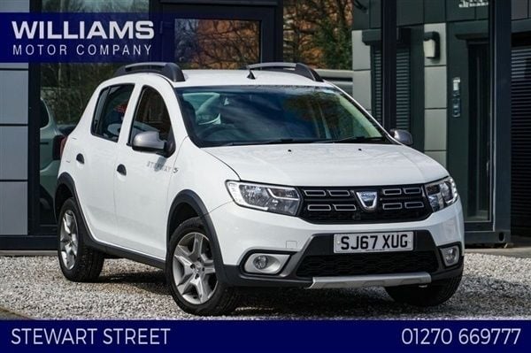 White Used 2017 Dacia Sandero Ambiance Hatchback | £5,990 (Fair price) - Image 1/1