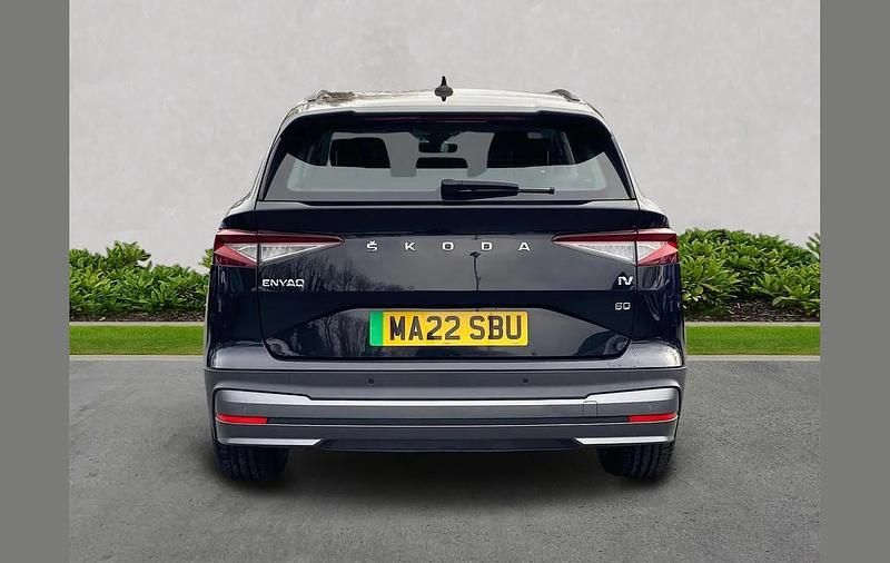 Used Skoda Enyaq iV ecoSuite 131 kW (179 HP) 2022 White SUV