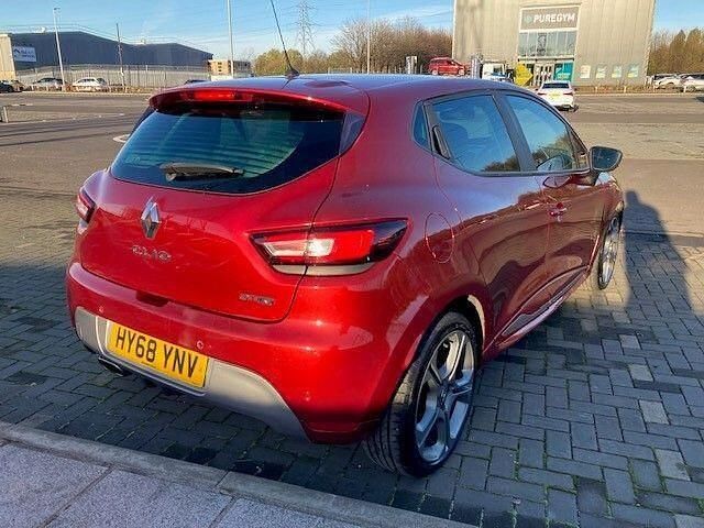 Used Renault Clio IV GT-Line 90 HP (66 kW) 2018 Red Hatchback