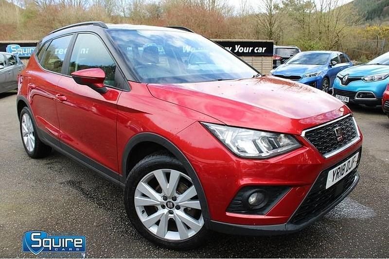 Used Seat Arona SE Technology 95 HP (69 kW) 2018 Red SUV