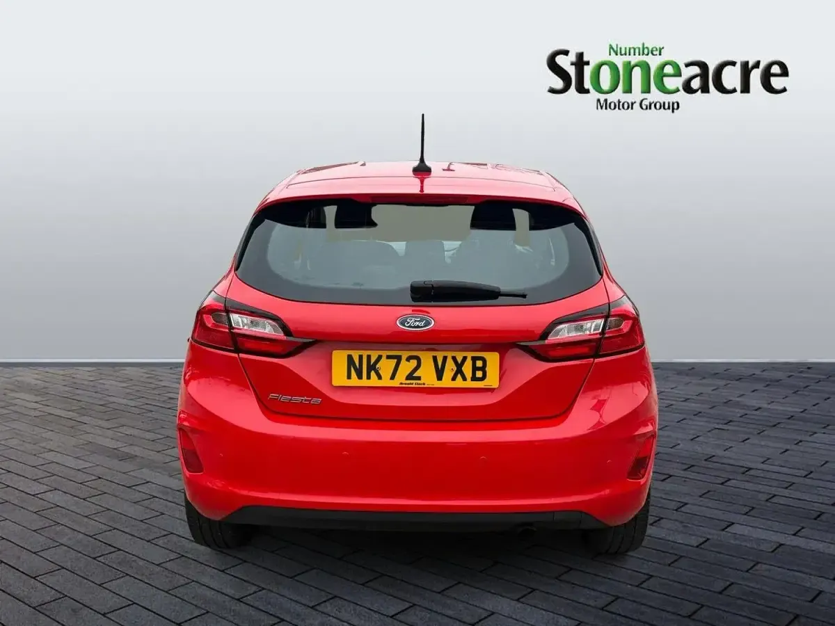 Used Ford Fiesta Trend 75 HP (55 kW) 2023 Red Hatchback