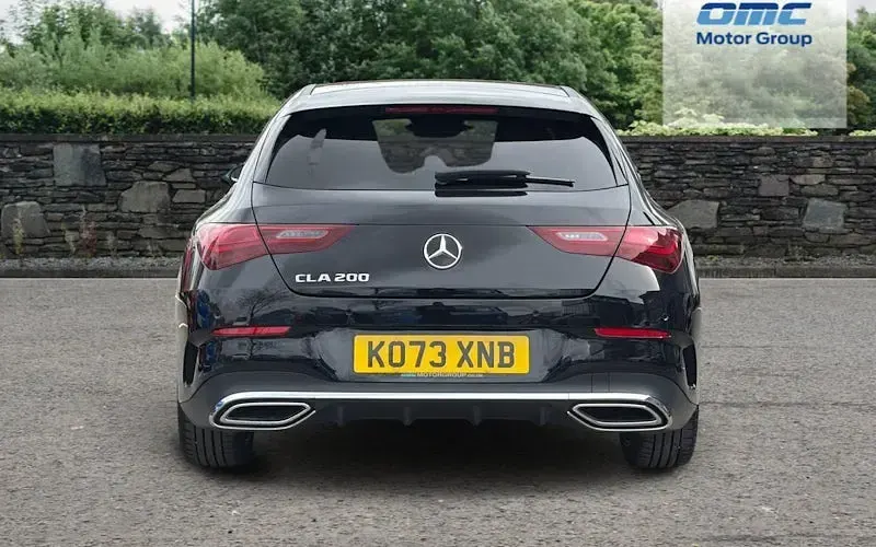 Used Mercedes CLA200 AMG line 163 HP (119 kW) 2024 Black Coupe