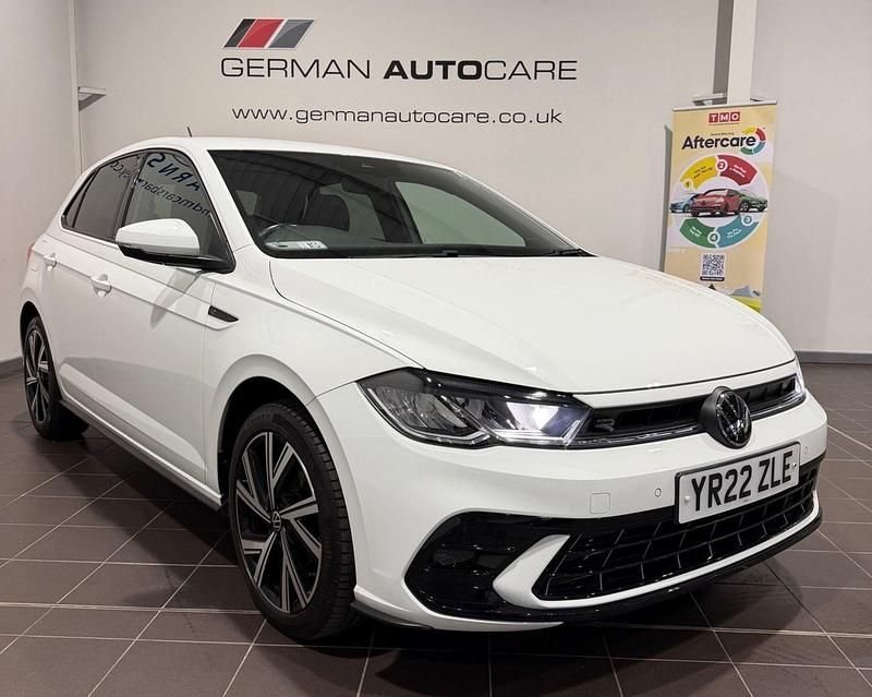 Used VW Polo R-line 95 HP (69 kW) 2022 White Hatchback