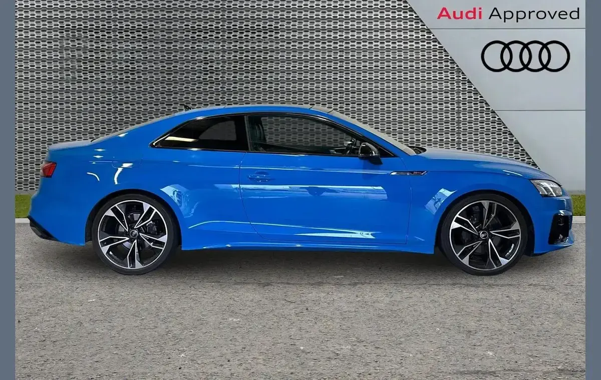 Used Audi A5 Comfort 200 HP (147 kW) 2021 Blue Coupe